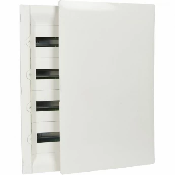 Распределительный щиток LEGRAND Practibox³ скрытого монтажа IP 40 IK 07 2 рейки 36 модулей с клеммниками заземления и нейтрали белая дверь