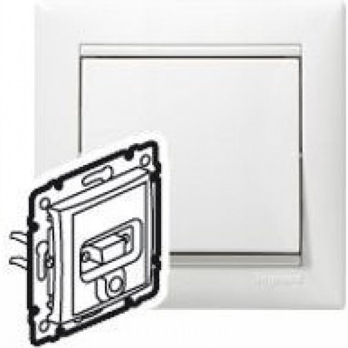 Розетка LEGRAND HD 15 + гнездо диам. 3,5 мм Valena белый 770082 Розетка LEGRAND HD 15 + гнездо диам. 3,5 мм Valena белый 770082