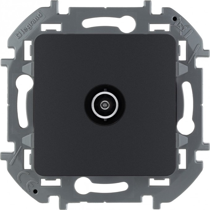 Розетка TV LEGRAND INSPIRIA проходная 14 дБ 5 862 мГц антрацит 673863 Розетка TV LEGRAND INSPIRIA проходная 14 дБ 5 862 мГц антрацит 673863