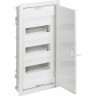 Щит встраиваемый LEGRAND Nedbox с плоской металлической дверью цвет RAL 9010 4 рейки 48+8 модулей белый 001434