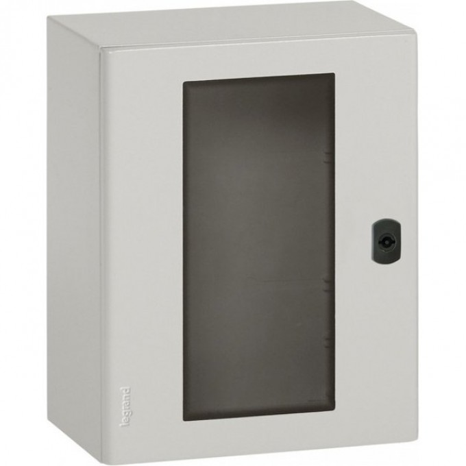Шкаф LEGRAND Atlantic МП стеклянная дверь 700x500x250 светло-серый 036940 Шкаф LEGRAND Atlantic МП стеклянная дверь 700x500x250 светло-серый 036940