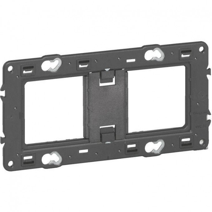 Суппорт LEGRAND Mosaic 2 поста, 4/5модулей 080252 Суппорт LEGRAND Mosaic 2 поста, 4/5модулей 080252
