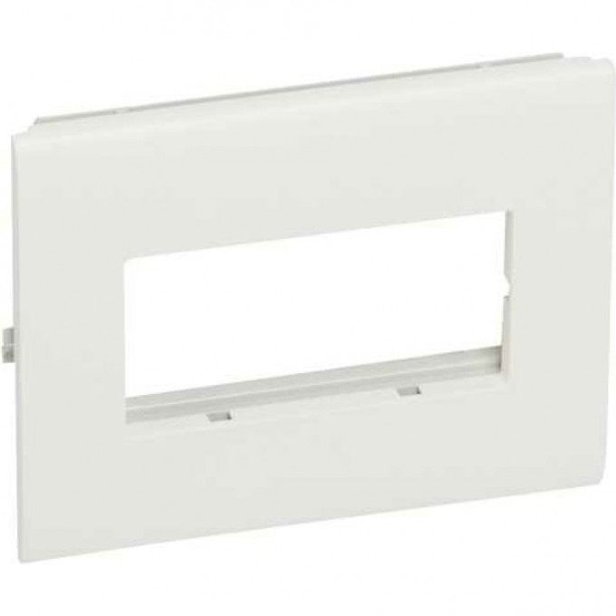Суппорт LEGRAND Mosaic - 4 модуля - для кабель-каналов Metra 160x50, белый 638087 Суппорт LEGRAND Mosaic - 4 модуля - для кабель-каналов Metra 160x50, белый 638087