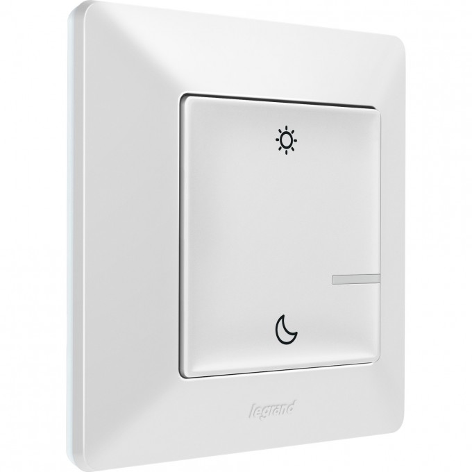 Умный беспроводной сценарный выключатель LEGRAND Valena Life with NETATMO "День/Ночь", белый 752189 Умный беспроводной сценарный выключатель LEGRAND Valena Life with NETATMO "День/Ночь", белый 752189