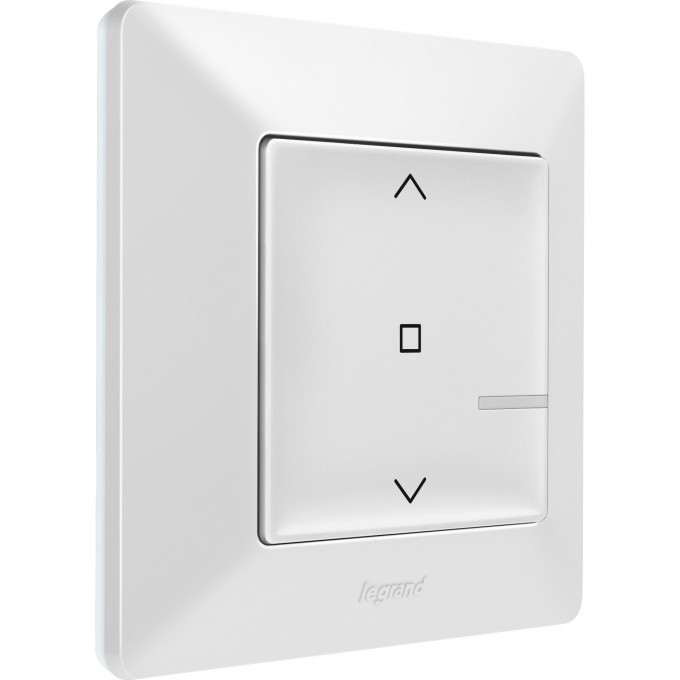 Умный беспроводной выключатель рольставней LEGRAND Valena Life with NETATMO, белый 752191 Умный беспроводной выключатель рольставней LEGRAND Valena Life with NETATMO, белый 752191