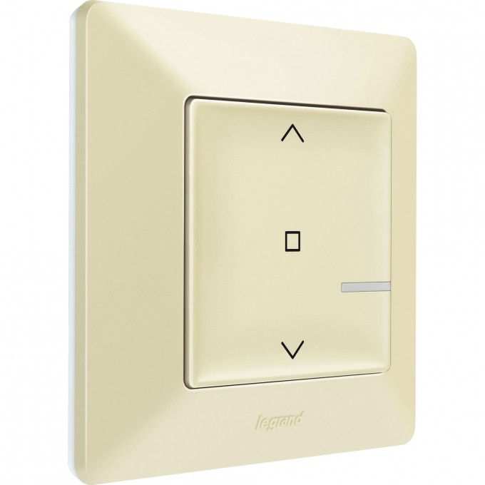 Умный беспроводной выключатель рольставней LEGRAND Valena Life with NETATMO, слоновая кость 752291 Умный беспроводной выключатель рольставней LEGRAND Valena Life with NETATMO, слоновая кость 752291