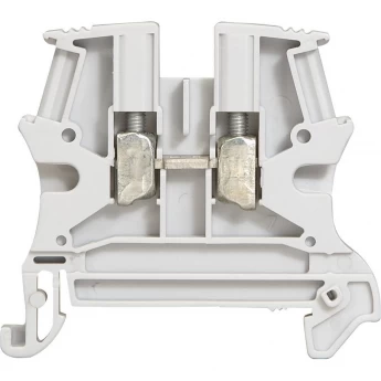 Винтовая клемма LEGRAND Viking 3 - однополюсная - 1 вход/1 выход - шаг 5 мм - серый