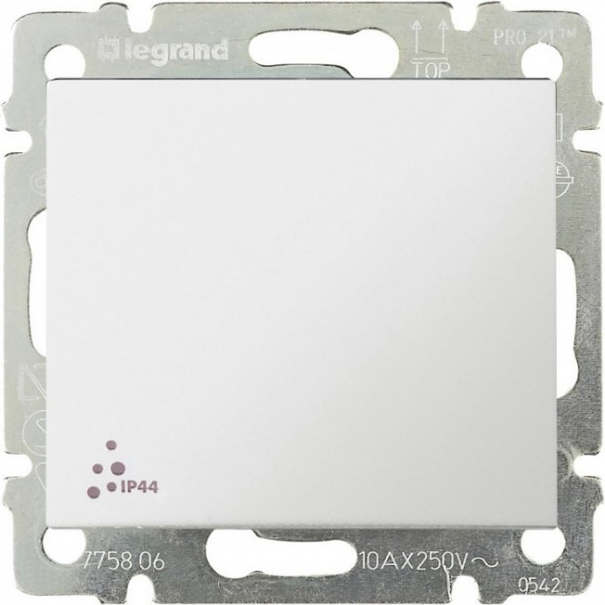 Выключатель LEGRAND Valena IP 44 10 A 250 В белый 774201 Выключатель LEGRAND Valena IP 44 10 A 250 В белый 774201