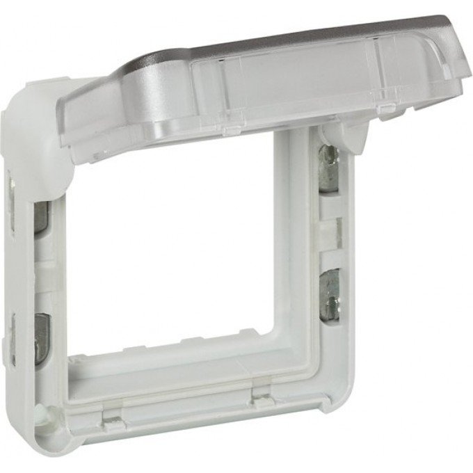 Адаптер LEGRAND Plexo для двухмодульных механизмов Mosaic с дымчатой крышкой 069580 Адаптер LEGRAND Plexo для двухмодульных механизмов Mosaic с дымчатой крышкой 069580