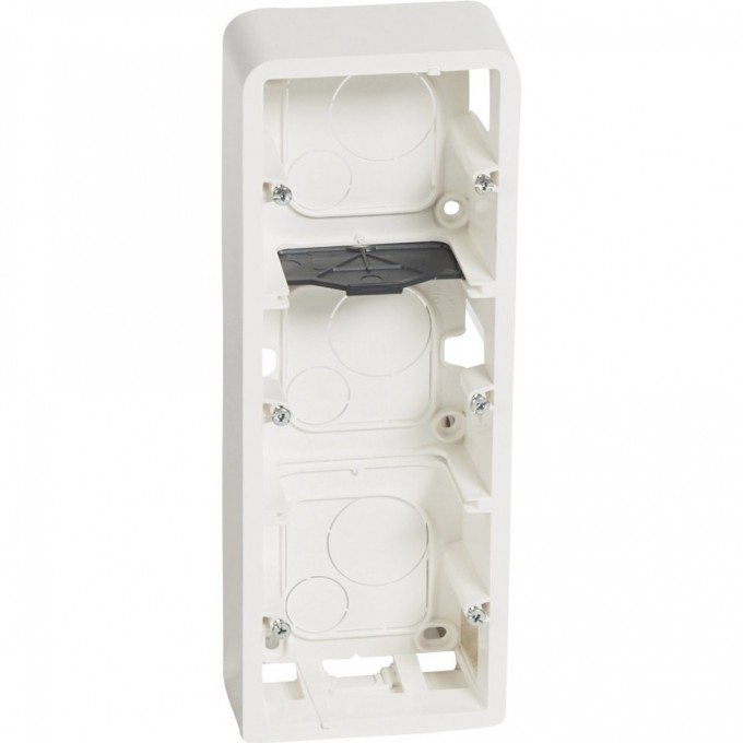 Коробка LEGRAND Mosaic накладная 3х2 модулей, высота 40мм, белый 80283 Коробка LEGRAND Mosaic накладная 3х2 модулей, высота 40мм, белый 80283