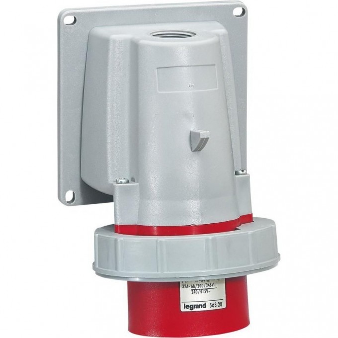 Накладная вилка LEGRAND P17 Tempra Pro IP 66/67 380/415 В 32 A 3К+З 056827 Накладная вилка LEGRAND P17 Tempra Pro IP 66/67 380/415 В 32 A 3К+З 056827