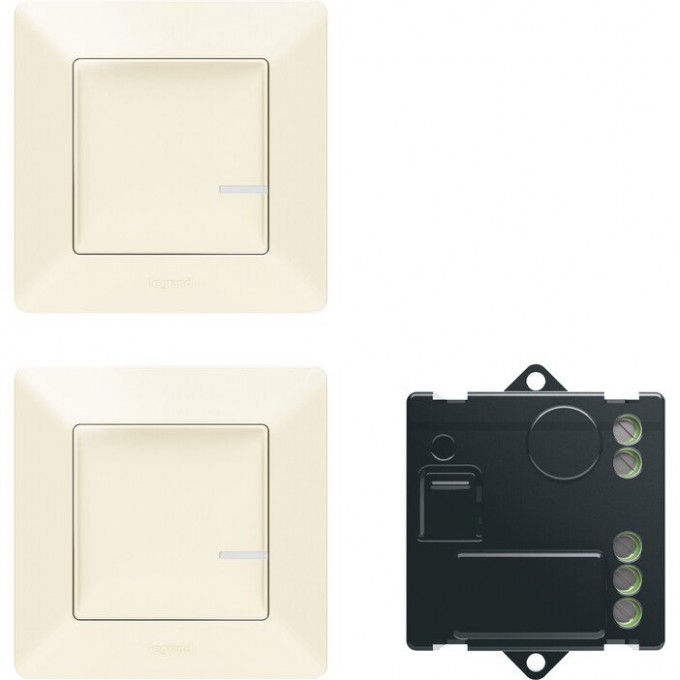 Пакет для управления освещением LEGRAND Valena Life with NETATMO c 2х мест, слоновая кость 752250 Пакет для управления освещением LEGRAND Valena Life with NETATMO c 2х мест, слоновая кость 752250
