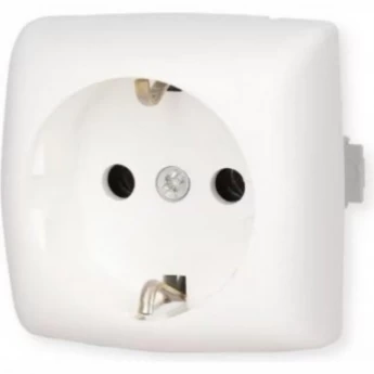 Розетка LEGRAND 2К+3 немецкий стандарт серия Oteo изделия сборные белый Розетка LEGRAND 2К+3 немецкий стандарт серия Oteo изделия сборные белый