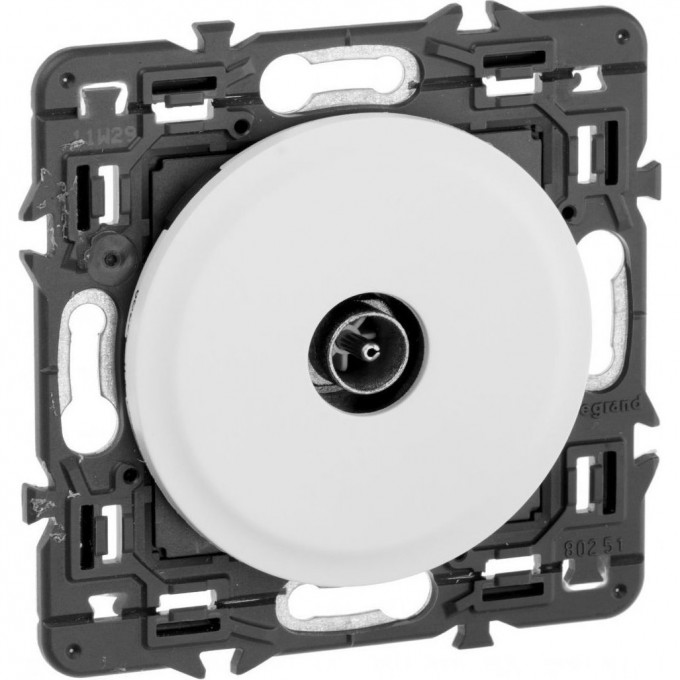 Розетка LEGRAND Celiane TV простая прох белый SET-1-067387-03 Розетка LEGRAND Celiane TV простая прох белый SET-1-067387-03