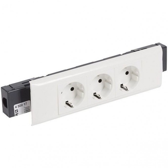 Розетка LEGRAND MOSAIC DLP с суппортом для крышки 65мм 3x2К+З, безвинтовые зажимы 77433 Розетка LEGRAND MOSAIC DLP с суппортом для крышки 65мм 3x2К+З, безвинтовые зажимы 77433