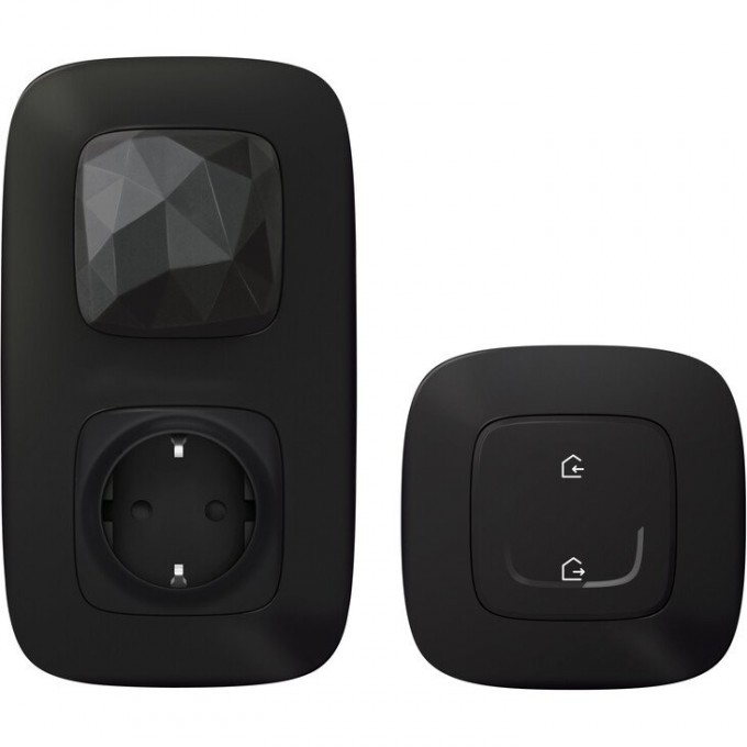 Стартовый пакет с головным выключателем LEGRAND Valena Allure with NETATMO, антрацит 752896 Стартовый пакет с головным выключателем LEGRAND Valena Allure with NETATMO, антрацит 752896