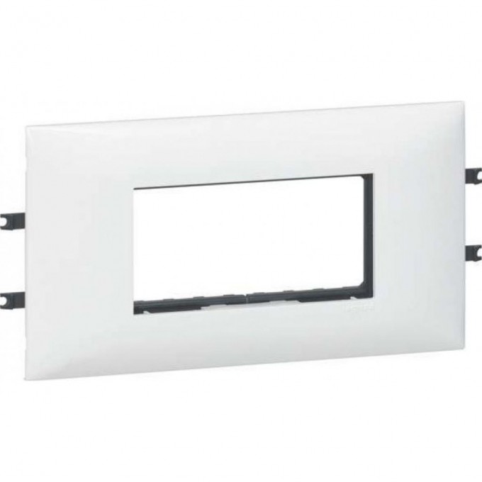 Суппорт LEGRAND Mosaic на 4 модуля 65мм 010941 Суппорт LEGRAND Mosaic на 4 модуля 65мм 010941