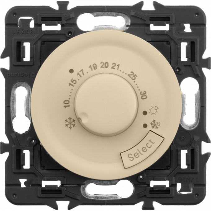 Термостат LEGRAND Celiane слоновая кость SET-1-067405-01 Термостат LEGRAND Celiane слоновая кость SET-1-067405-01
