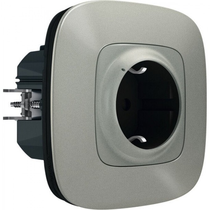 Умная розетка LEGRAND Valena Allure with NETATMO 2К+З 16А 230В, алюминий 752794 Умная розетка LEGRAND Valena Allure with NETATMO 2К+З 16А 230В, алюминий 752794