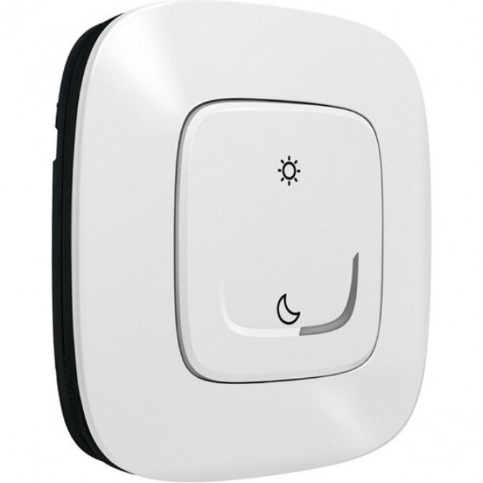 Умный беспроводной сценарный выключатель "День/Ночь" LEGRAND Valena Allure with NETATMO, белый 752589 Умный беспроводной сценарный выключатель "День/Ночь" LEGRAND Valena Allure with NETATMO, белый 752589