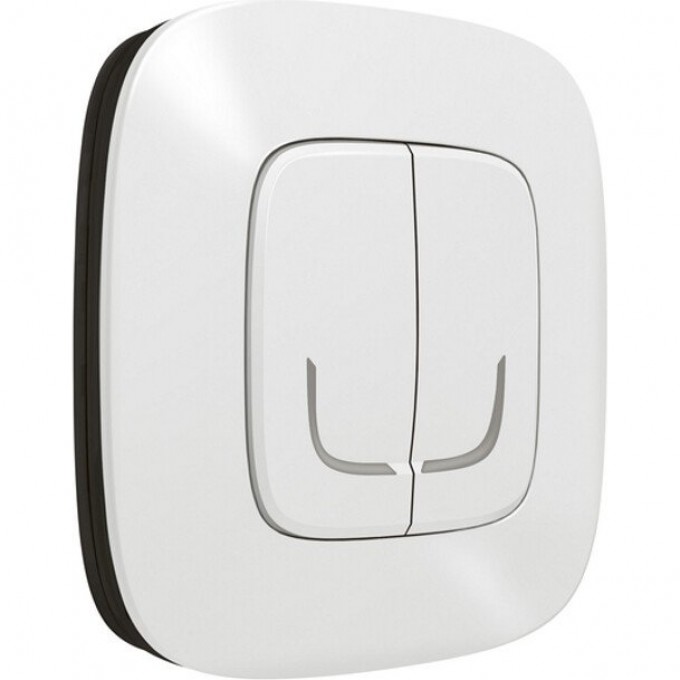 Умный беспроводной выключатель LEGRAND Valena Allure with NETATMO 2-клавишный, белый 752587 Умный беспроводной выключатель LEGRAND Valena Allure with NETATMO 2-клавишный, белый 752587