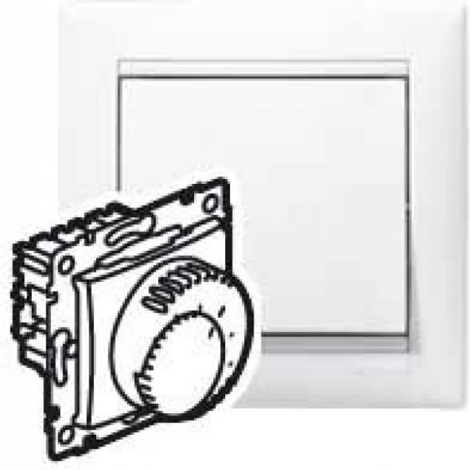 Термостат LEGRAND Valena для систем тёплых полов белый 770091